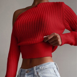 Asymmetric sweater