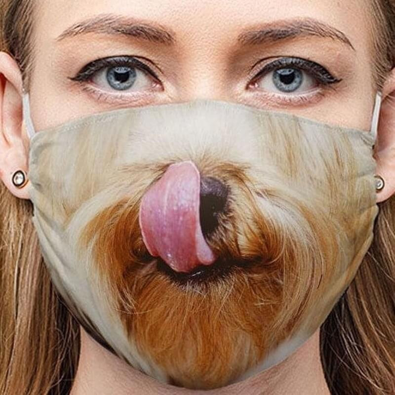Masque chien yorkshire