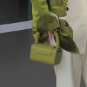 Small olive green handbag