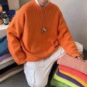Men's orange sweater