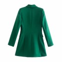 Green blazer dress