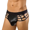 Leather men's thong