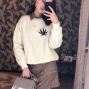 Cannabis leaf sweatshirt