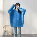 Oversized blue sweater