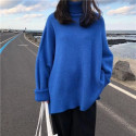 Blue oversized sweater