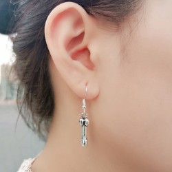 Penis dangle earrings