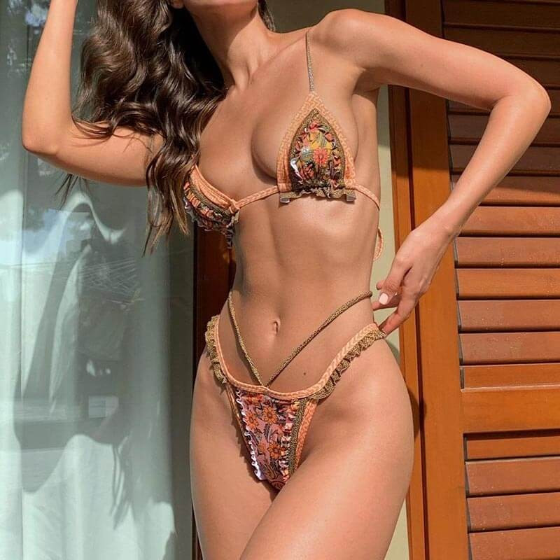Sexy triangle bikini