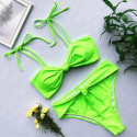 Neon green bikini