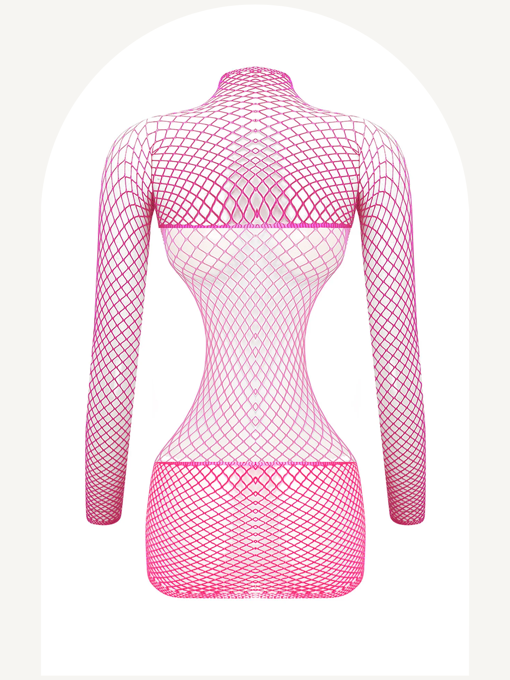 Fishnet dress