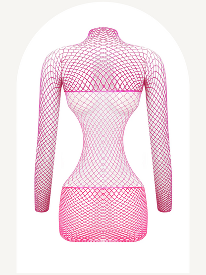 Fishnet dress