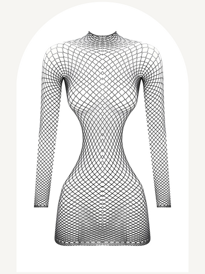 Fishnet dress