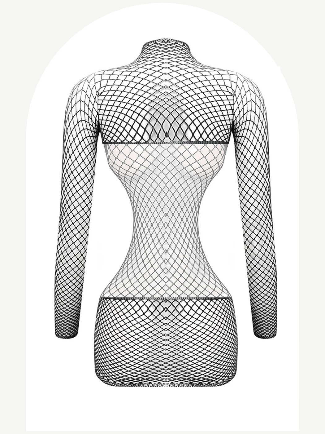 Fishnet dress