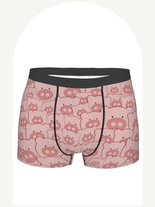 Cute pig boxer briefs