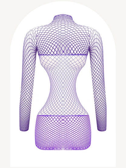 Fishnet dress