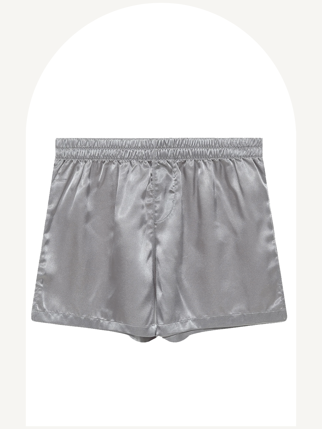 Nightwear satin shorts