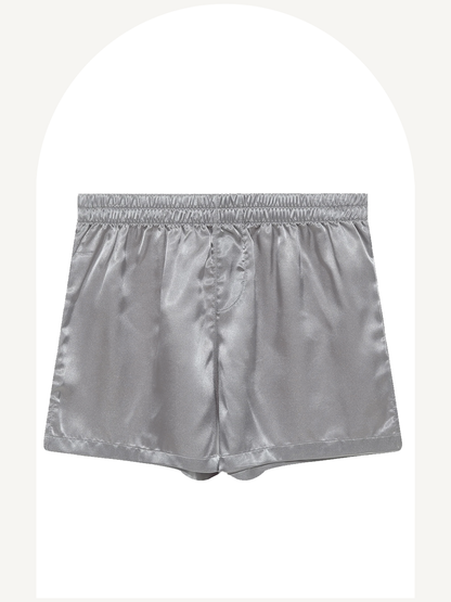 Nightwear satin shorts