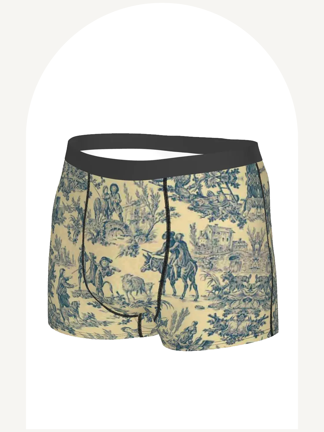 Toile de Jouy boxer briefs