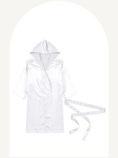 Men's satin night robe