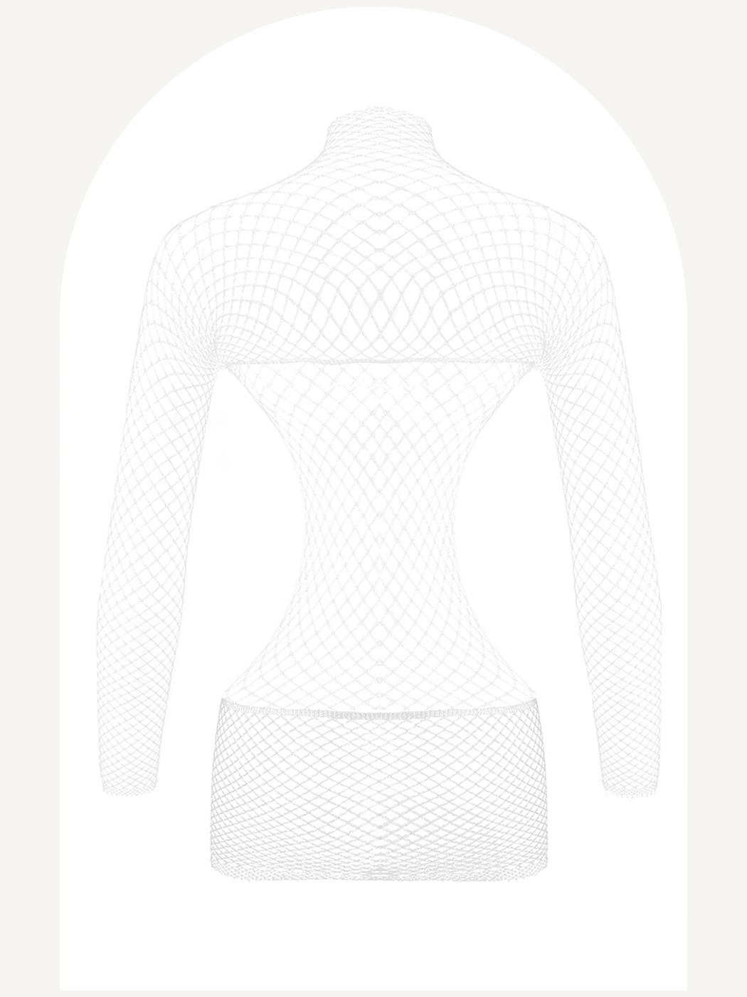 Fishnet dress