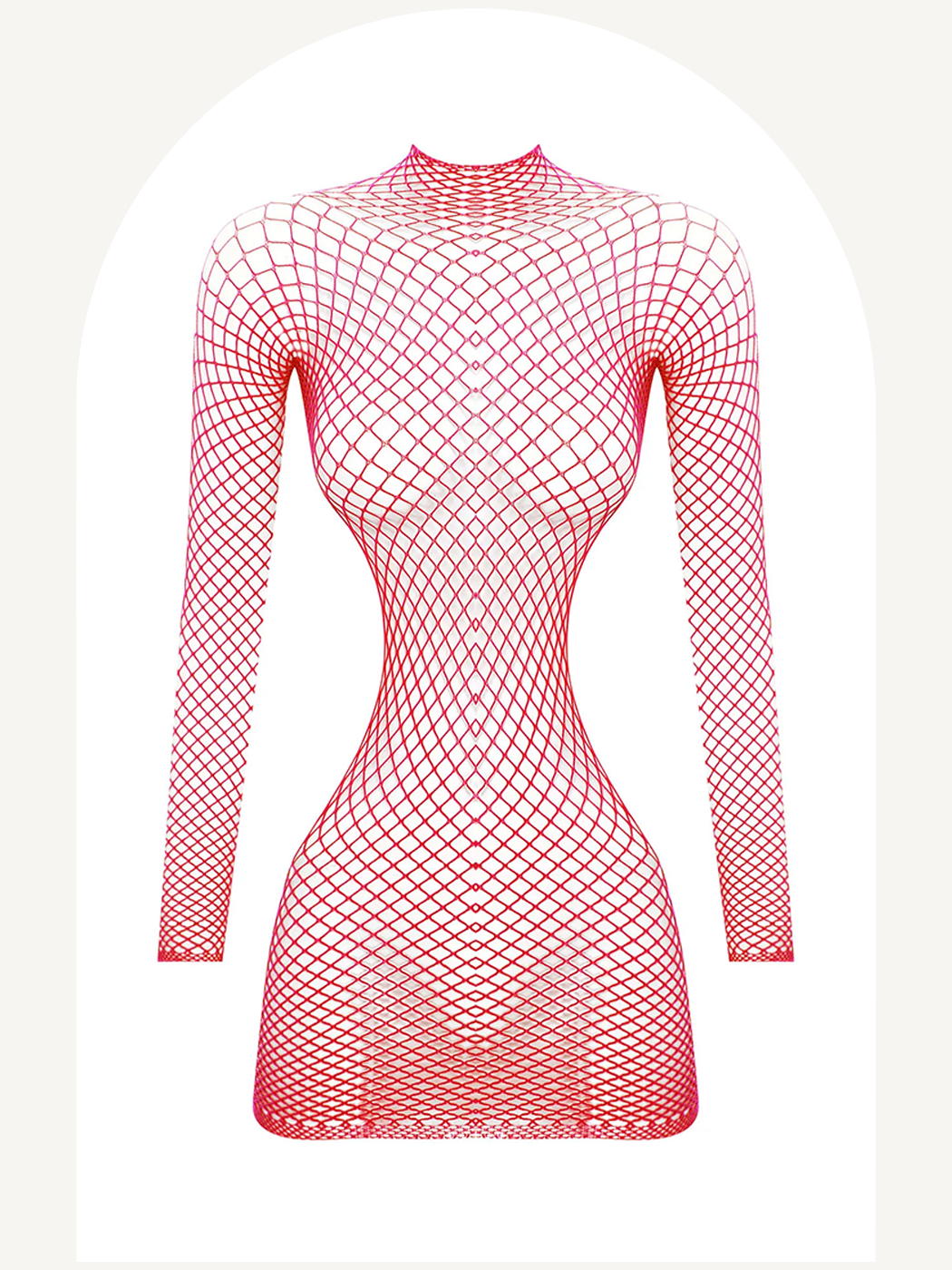 Fishnet dress