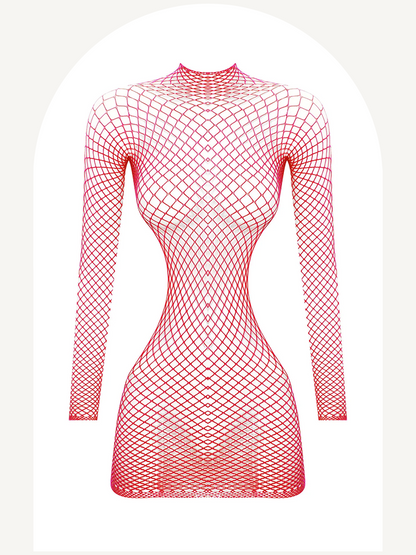 Fishnet dress
