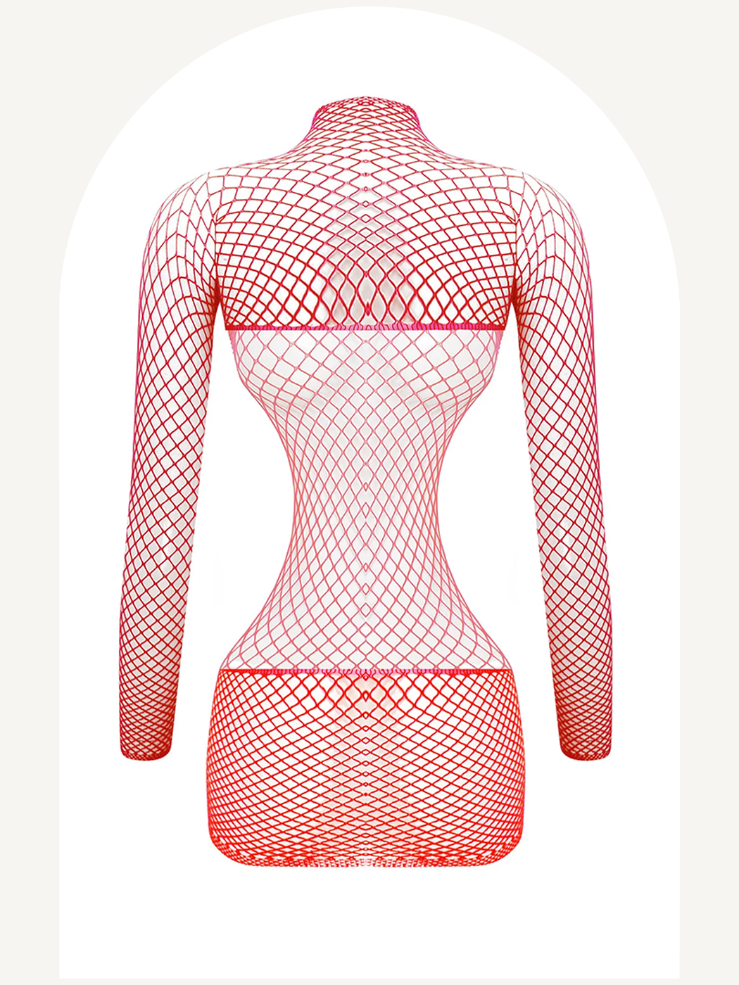 Fishnet dress