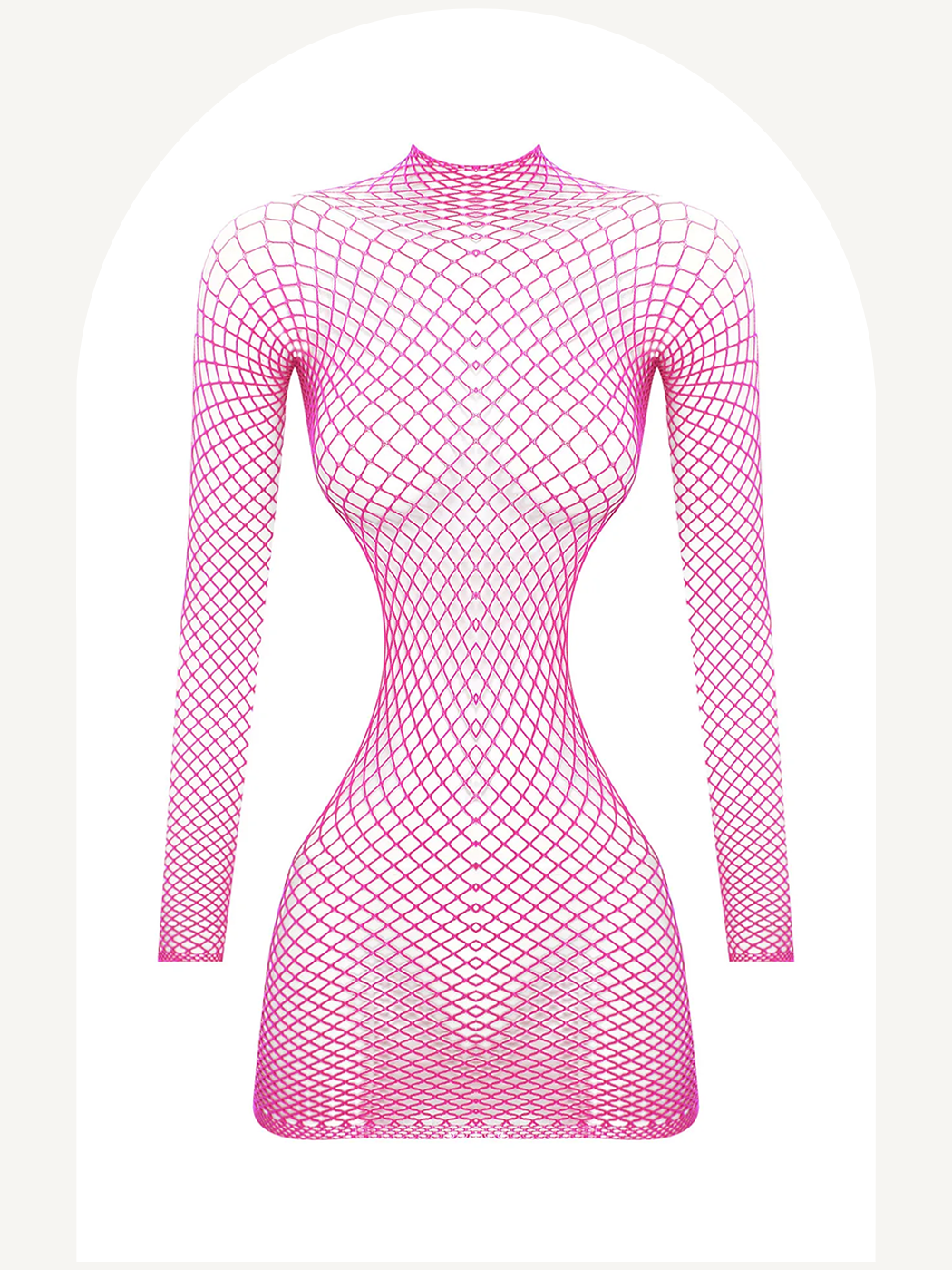 Fishnet dress