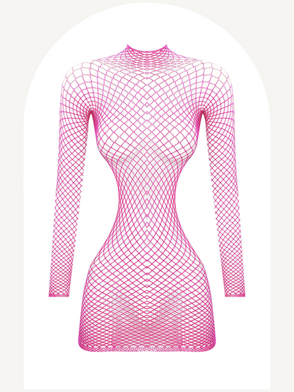 Fishnet dress