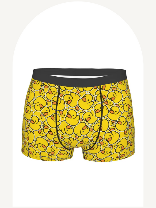 Yellow duck boxer briefs