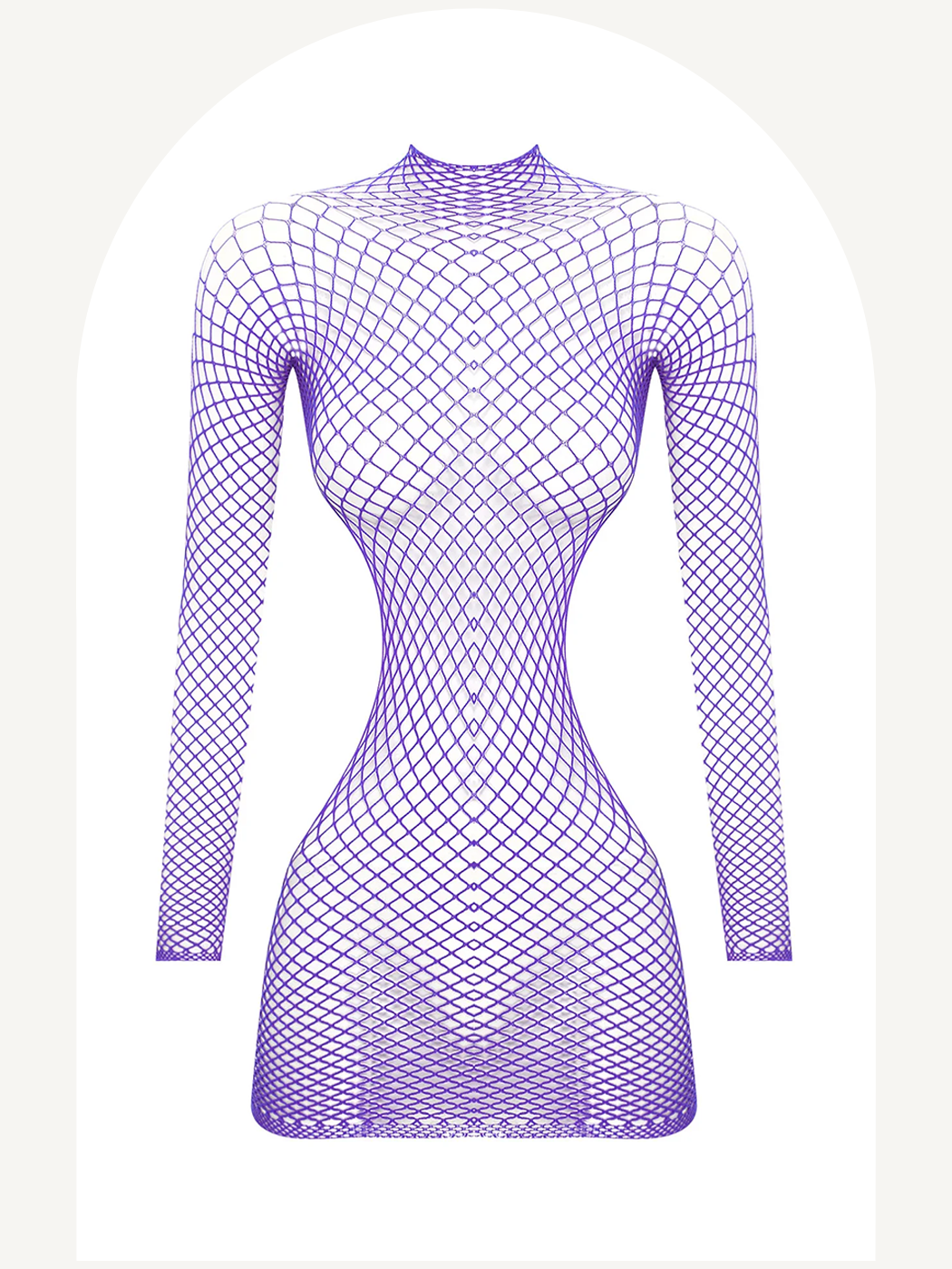 Fishnet dress