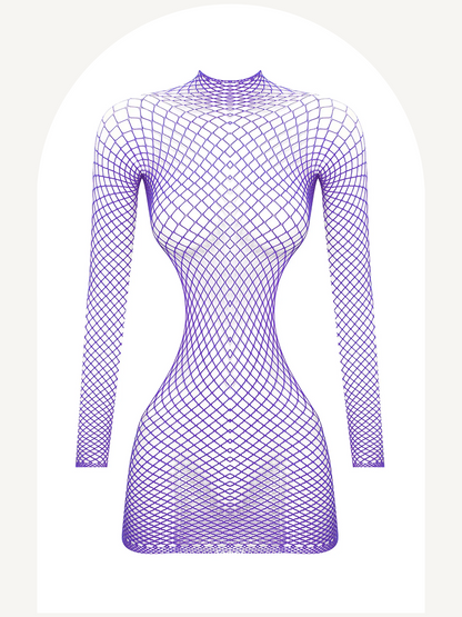 Fishnet dress