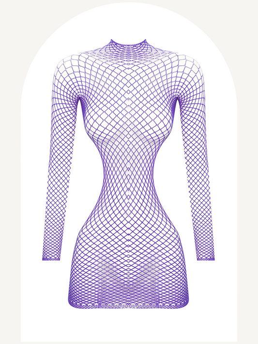 Fishnet dress