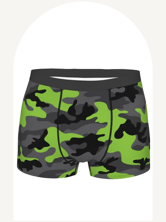 Camo camouflage pattern boxer briefs