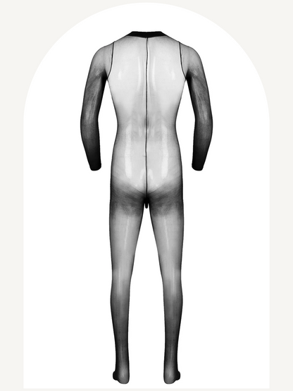 See through sheer full body thights